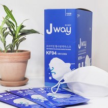 [100매 대형] Jway마스크 KF94 FDA승인 제이웨이마스크