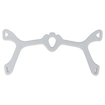 CPAP 범용 비강 가드 교체용 헤드 스트랩 헤드기어 스트랩 교체 조절 가능한 가정용 통풍 마스크 헤드밴드 성인용