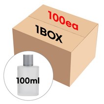 향수 공병 디지오 불투명 100ml 100개 1BOX 스크류타입 용기 만들기 재료 퍼퓸 스프레이 유리 DIY