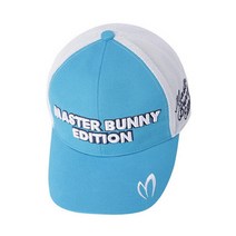 마스터바니 모자 F 여름 남여공용 믹스 레터링 자수 CAP 43192CPA31 BL 43192CPA31 BL, 00F