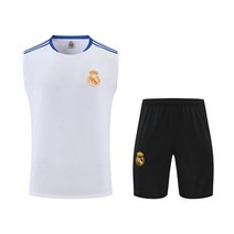 레알마드리드 화이트 나시 트레이닝복세트 축구유니폼세트 E718