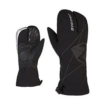 오토바이 겨울 장갑 ziener diedejan 사이클링 가을 | 방수 따뜻한 이너 글러브 2-in-1 방한 배달 글러브 스쿠터 바이크 토시 라이더 방풍 워머, 검은색, 6.5