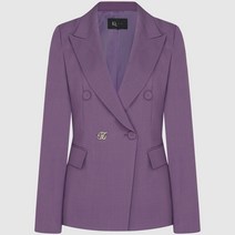 케이엘 KL 더블 린브로치 슬림재킷 2color KWJKMI4100
