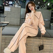 FANSYLI 여성 봄가을 슬림핏 캐쥬얼 긴팔 슈트 W2T6