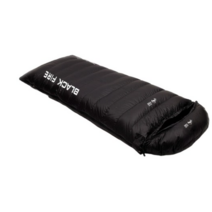 구스 다운 침낭 600g, 1개, 블랙