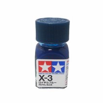 (80003) 타미야 에나멜 도료 X-3 로열 블루 유광 10ml