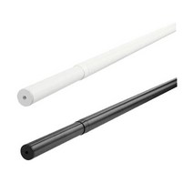 이케아 HUGAD 후가드 커튼봉 210-385cm/부자재/봉/부품, 블랙_002.171.32