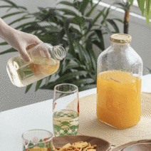 플라라 델몬트 유리병, 델몬트 훼미리 쥬스병 뉴트로 500ml