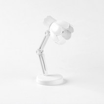 인테리어 아기방 어린이 DIY 가정 미니 테이블 램프 천장 조명 LED 라이트 인형 집 장난감 선물 미니어처 가구, [10] B-white