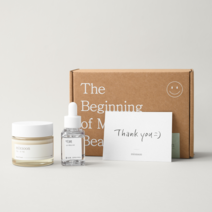 믹순 기프트 콩 크림+미니 갈락토미세스 에센스 2종 세트, 쇼핑백