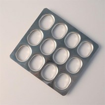 [마물샵] 알루미늄 미니 다쿠아즈팬 12구 다쿠아즈틀 빵틀, 기본