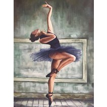 보석 십자수 EverShine 다이아몬드 페인팅 발레 여성 라인 석 크로스 스티치 키트 다이아몬드 자수 초상화 그림 모자이크 수제 예술, 7474, 스퀘어 드릴 40x50cm, 05 7474