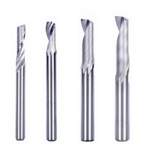 1Pcs 3.175/4/5/6/8mm 알루미늄 CNC 공구용 단일 플루트 밀링 커터 솔리드 카바이드 알루미늄 복합 패널, [54] 12x52x100L