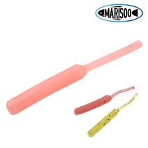 아징스틱 볼락웜 아징 전갱이 풀치 우럭 송어 웜 루어낚시 국내산 핸드메이드 10개입, 블루펄