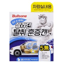불스원 살라딘 차량실내용 탈취 훈증캔-쿨아쿠아향, 1개, 1개