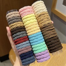 여자아이 어린이집 생일선물 물결 머리끈 20P 머리고무줄 옷가게 학생