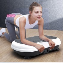 쉐이크보드 운동기구덜덜이효과 진동운동기 음파운동기 진동기 덜덜이 밸런스 Esyuse 증정, 화이트