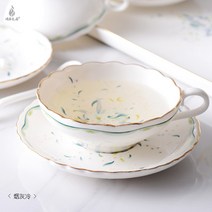 본차이나 커피잔세트 홍차잔세트 영국 북유럽 스타일 쌍화찻잔 명품 믹스 커피잔, A타입