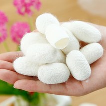 100 Pcs 누에 공 정화 화이트닝 엑스 폴리 에이 팅 스크럽 블랙 헤드 리무버 천연 실크 고치 페이셜 스킨 케어, 100pcs, 한개옵션1