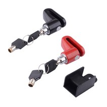 ¶⊙핫딜_A+ 샤오미 도난방지 전동킥보드잠금장치 반디 디스크락 자물쇠 (*Hlb♭), Always™ 1디스크락자물쇠-검정_AW™