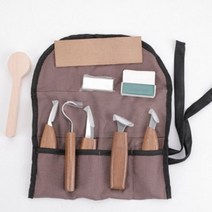 목공 공예용 정밀 작업 조각도 파우치 세트, 본품