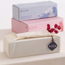 명절선물세트 해미한과 혼합유과 세트 B 기업 고객 친지 명절 답례품, 보자기 포장 추가, 54입, 7g