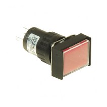 2A2B 푸쉬락 LED 스위치 직사각형 12V DC 16mm KH-516L-B2212V, 블루 [KH-516L-B22B12V]