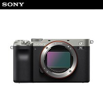 [소니] # 풀프레임 미러리스 카메라 알파 A7C BODY + SEL85F18 단렌즈 패키, 색상선택:실버