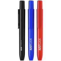 모리스 저스트클릭 유성매직 S M L 낱개 / 노크식 / 볼펜식 / 유성 마카, M 블랙