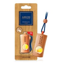 AREON 프레스코 스포츠 럭스 프리미엄 - 천연 나무 걸이용 자동차 홈 공기 청정제, 1, Verano Azul FGP01