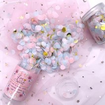 꽃가루 브라이덜샤워 컨페티 종이 촬영 소품 폭죽ft+1225, 1-꽃폭죽-핑크골드