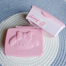 산리오 보관함 굿즈 카툰 책상 키티 마이 멜로디 리틀 트윈 스타 면 문구 보석 정리함 13cm, mymelody, 협력사