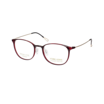 아이로닉아이코닉(ironiciconic) 프랭크커스텀st IR0102 C.4(유광다크레드-골드다리) 코가편한안경 코눌림적은안경 초경량 베타티타늄안경