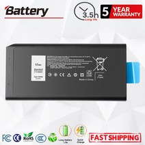 노트북 4XKN5 노트북 배터리 호환가능 For Dell Latitude 14 Rugged 5404 7404 E5404 E74