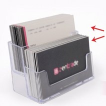 아크릴 1단 2단 명함꽂이 거치대 명함케이스 POP꽂이, 제품선택
