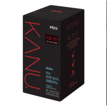 카누 미니 라이트 로스트 아메리카노, 0.9g, 120개입, 1개