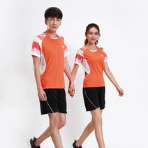 성인 및 아동용 신상품 탁구 의류 반팔 반바지 운동복 훈련 경연 대회 의류-40