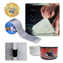 루꼬모 강력 초강력 접착 에어컨 배관 옥상 균열 천막 보수 누수 방지 부틸 방수 테이프, JMT 방수 테이프 흰색