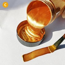 아크릴물감 황금 아크릴 페인트 메탈릭 컬러 paigment 방수 퇴색되지 않은 148, c
