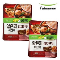 풀무원 얇은피꽉찬속 김치만두 400gX4봉