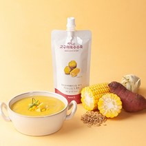 죽이야기 짜먹는 죽 짜죽 고구마옥수수죽7개입, 없음, 7개, 140g