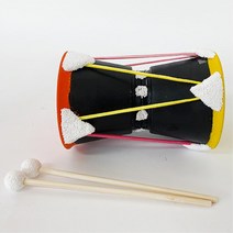 미니 전통 장구 만들기 DIY 명절 민속 설날 어린이집 유치원 미술수업 집콕놀이 돌봄교실, 1인용