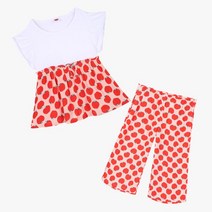 (쇼핑점) [코코리따] 22 NEW 인기만점 사랑스럽고 시원한 여아 PATTERN 썸머 세트 CEMS22FE1 #아동 #키즈 #시원한상하세트 #귀여운상하복 #휴양지룩 #핫템