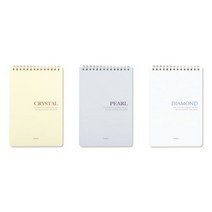 [바보사랑] 양지 쥬얼리 PP노트 3호 25절 130x195mm 5개