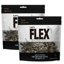 FLEX 대구껍질 미니스틱 1Kg 코드스킨 애견간식, 상세페이지 참조