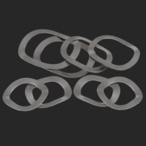 스프링 와셔 스텐 와샤 304 스테인레스 스틸 세 크레스트 와셔 웨이브 와셔 웨이브 스프링 와셔 탄성 와셔 m3-m41 30pcs, m3 x 6 x 0.3