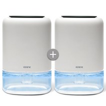 (1+1) 이젠케이 라이트닝 미니 제습기 1.1L EK-006WH