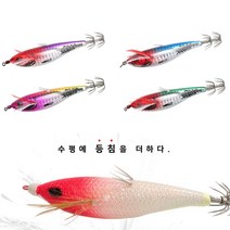 하프루어 뿔난 아쭈르 / 수평 등침 에기 /21년 신형색상/등침 애기/쭈꾸미/갑오징어, 04 고추장
