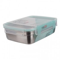 (809186) 용기 7호 밀폐 1800ml 퓨어 직사각 스텐반품지 안내, 상세페이지 참조