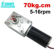 기어드 감속 모터 웜 기어 12V 24V 반전 12-470rpm DC 고 토크 3.4-70kg 커튼 기계 빌보드 홈 장비 용 자동 잠금, [13] 24v 10rpm, [05] Package R